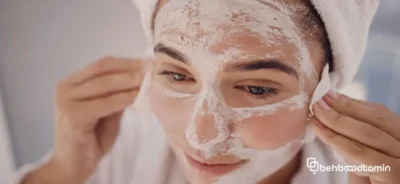 پاکسازی خانگی پوست خشک